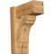 Ekena Millwork Olympic Block Rough Sawn Outlooker, Western Red Cedar, 6"W x 12"D x 16"H OUT06X12X16OLY05RWR - alternate 1